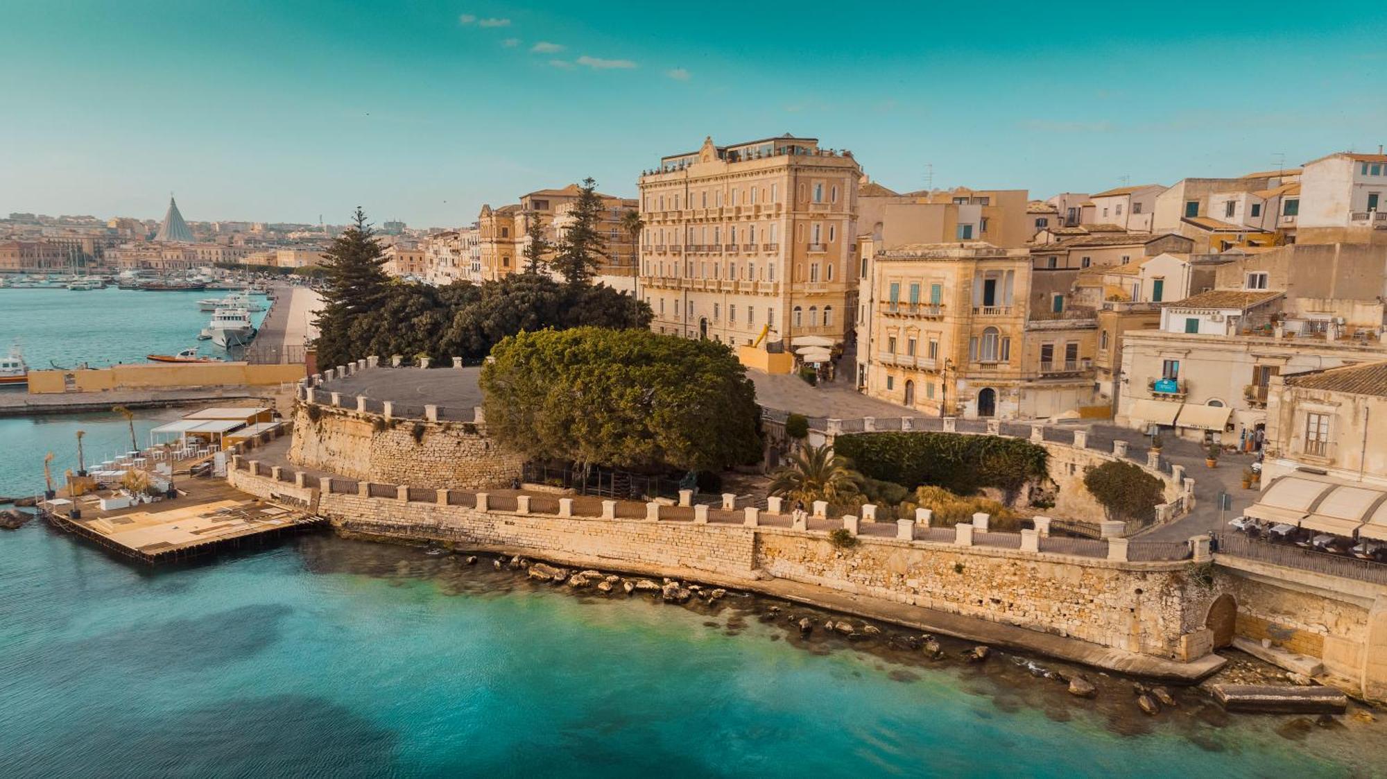 Panorama Alfeo Lejlighedshotel Syracuse Eksteriør billede